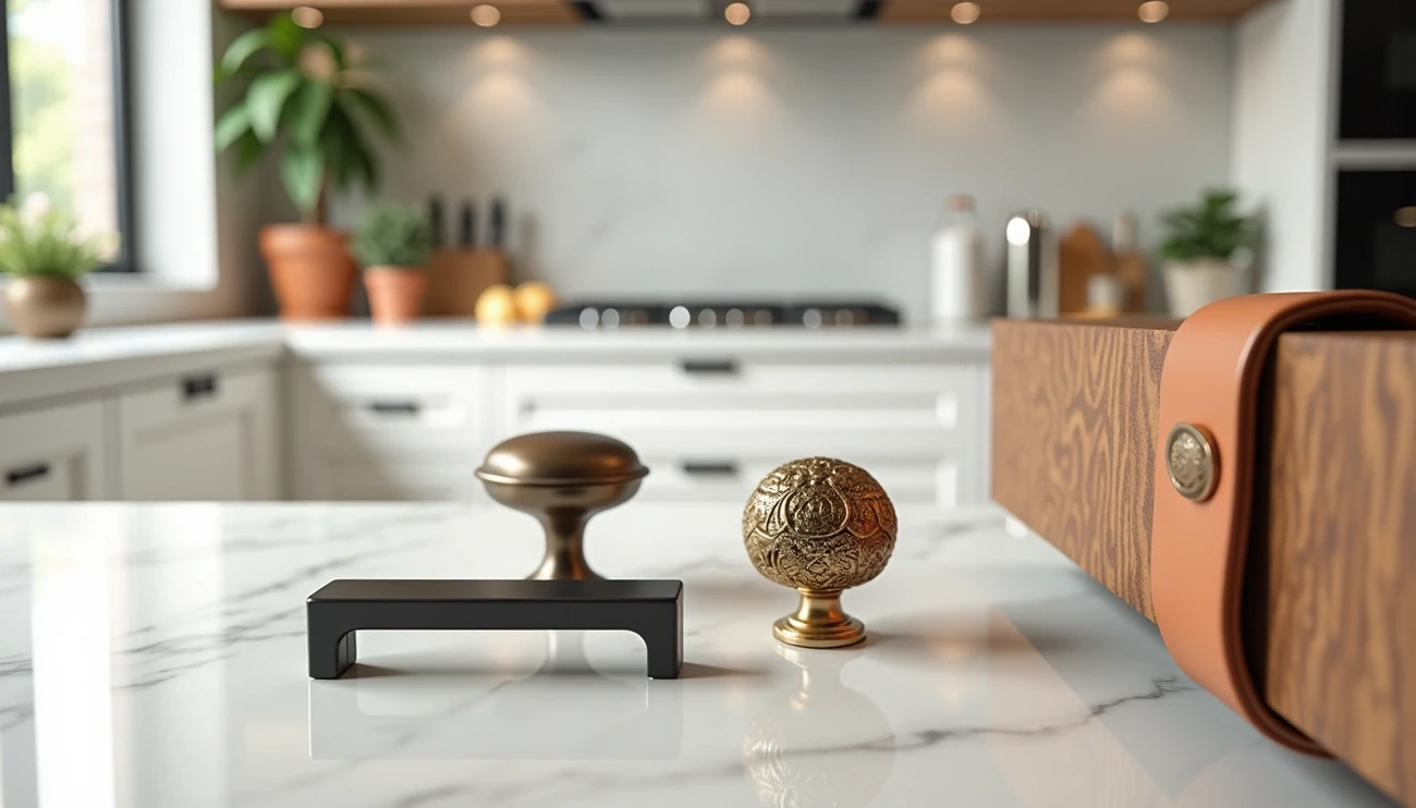 View of 10 Modern Kitchen Cabinet Hardware Ideas to Elevate Your Custom Cabinets