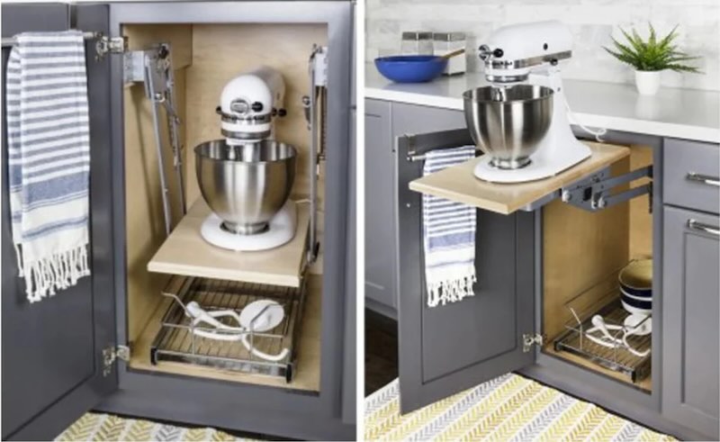 Kitchen Cabinet Mixer Stand