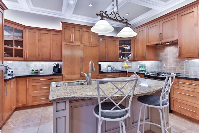 What are solid wood kitchen cabinets?